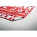 Coperta in pile con motivo nordico