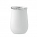 Tazza in acciaio riciclato con coperchio