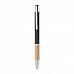 Penna a sfera con grip in bambù