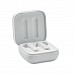 Auricolari wireless con microfono a ricarica solare.