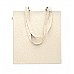 Borsa shopper in cotone riciclato post-consumo