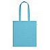 Borsa shopping in cotone riciclato colorato