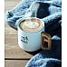 Mug in acciaio riciclato con manico in legno