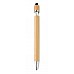 Penna in bamboo con punta touchscreen
