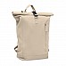 Zaino rolltop con tasca