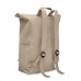 Zaino rolltop con tasca