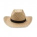 Cappello unisex in paglia naturale