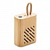 Cassa speaker wireless in bambù