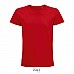 T-shirt da uomo in cotone jersey bio