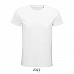 T-shirt da uomo in cotone jersey bio