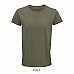 T-shirt personalizzabile da uomo in cotone bio