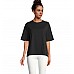 T-shirt donna oversize in cotone