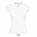 T-shirt da donna con scollo a V