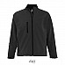 Giacca softshell con interno in pile da uomo