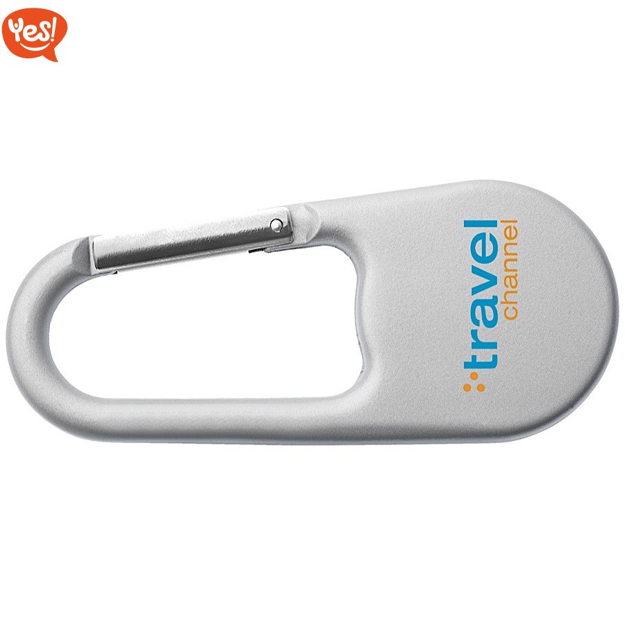 Sanung C-50 Mini Survival Compass with Carabiner, [2 Pieces] 2 in 1 Zinc Alloy Clip-on Direction