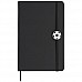 Notebook A5 con decorazione pallone da calcio