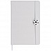 Notebook A5 con decorazione pallone da calcio