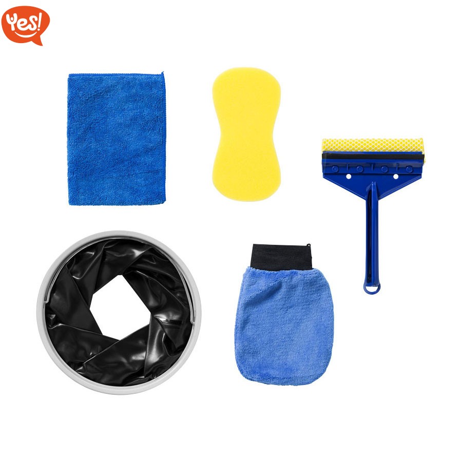 Kit lavaggio auto 6 pezzi Logo Personalizzato Da 30,03€