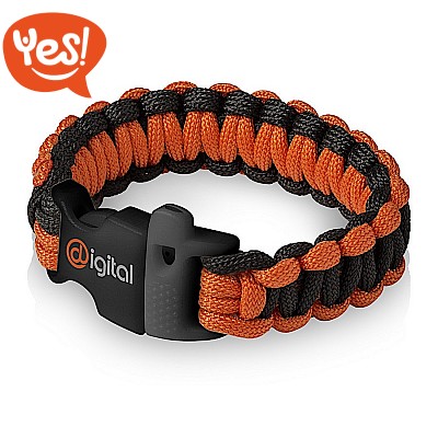 Bracciale paracord di emergenza