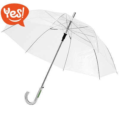 Ombrello trasparente forma classica