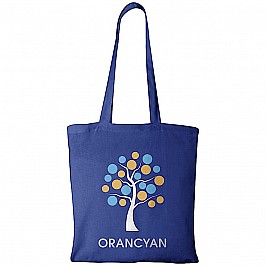 Shopper in cotone colorato