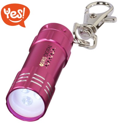 Torcetta in alluminio 3 LED