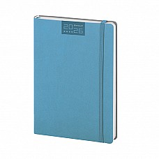 Agenda bigiornaliera flessibile 14x21 cm con elastico