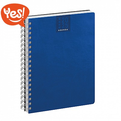 Agenda giornaliera 15x21 con spirale | Logo Personalizzato