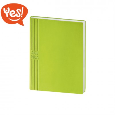 Agenda giornaliera 17x24 cm con copertina flessibile