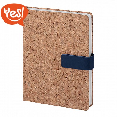 Agenda giornaliera 17x24 cm con copertina in sughero