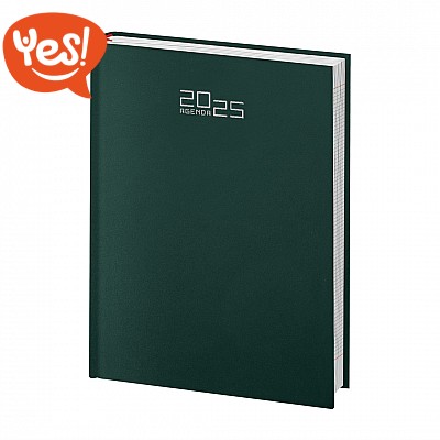Agenda giornaliera con carta quadrettata 15x21