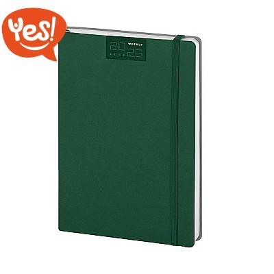 Agenda settimanale flessibile 14x21 cm con elastico