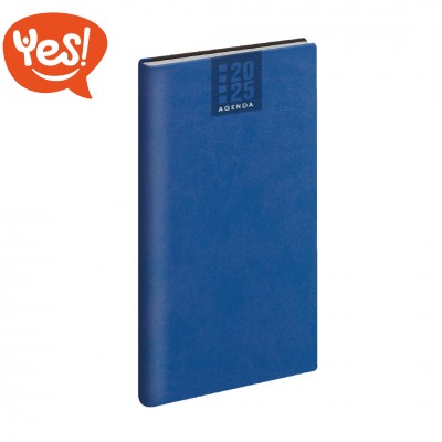 Agenda tascabile settimanale 8x15 in poliuretano termovirante