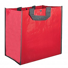 Borsa shopper in polipropilene con soffietto