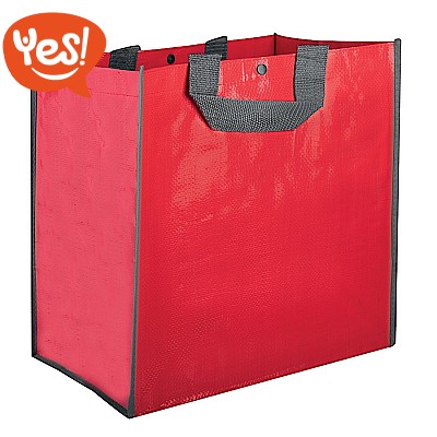 Borsa shopper in polipropilene con soffietto