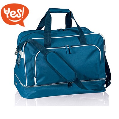 Borsa sport con tascone esterno con cerniera Borsa sport con tascone esterno con cerniera