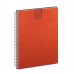 Agenda settimanale 17x24 con spirale in poliuretano termovirante