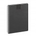 Agenda settimanale 17x24 con spirale in poliuretano termovirante