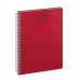 Agenda settimanale 17x24 con spirale in poliuretano termovirante