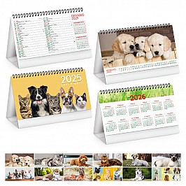 Calendario da tavolo Cani e Gatti