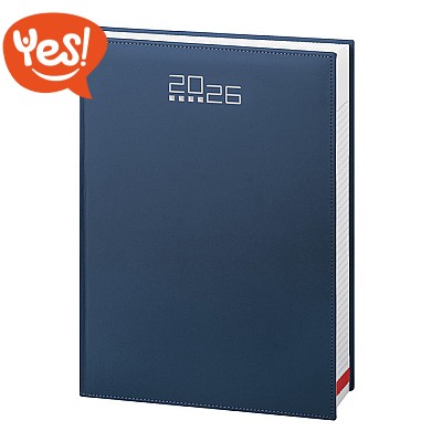Maxi agenda giornaliera 21x29,7 in gommato