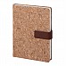 Agenda giornaliera 17x24 cm con copertina in sughero