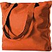 Shopper in cotone colorato con manici lunghi
