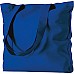 Shopper in cotone colorato con manici lunghi