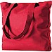 Shopper in cotone colorato con manici lunghi