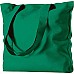 Shopper in cotone colorato con manici lunghi