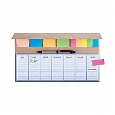 Planning settimanale 31x17,5 cm in carta