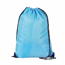 Sacca zaino bicolore in nylon