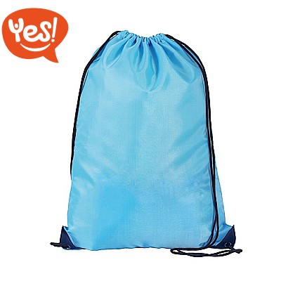 Sacca zaino bicolore in nylon
