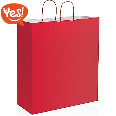 Shopper in carta colorata 36x12x41 cm